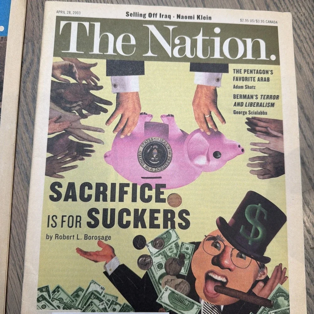 The Nation Magazine‎ Lot Of 7 2003